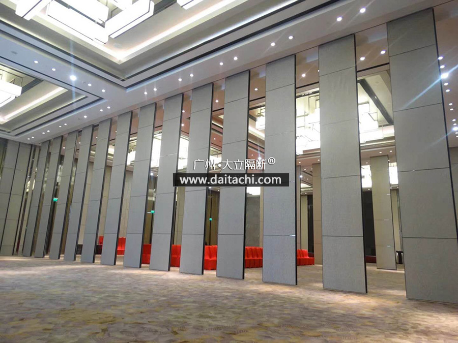 酒店宴会厅 超高型活动隔断 广州天河城喜来登酒店 项目